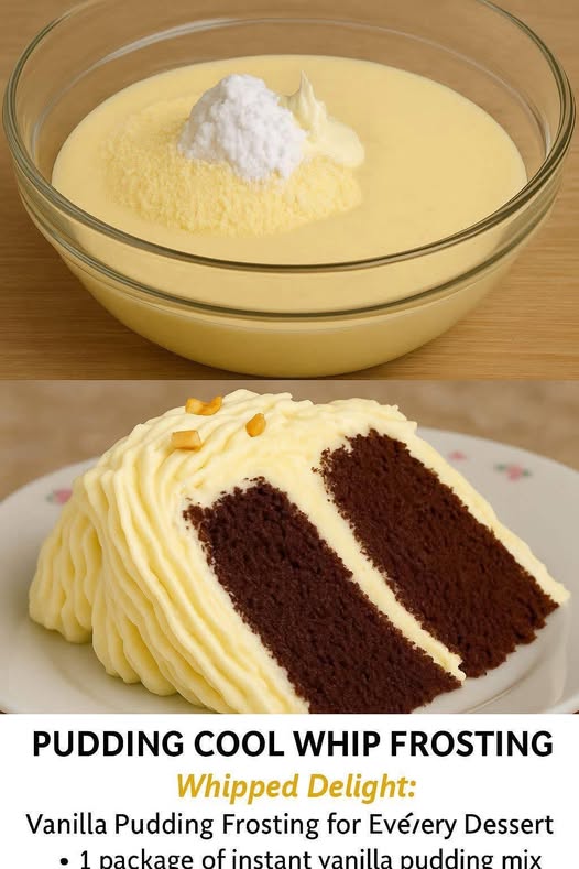 Pudding Cool Whip Frosting (Short Recipe)