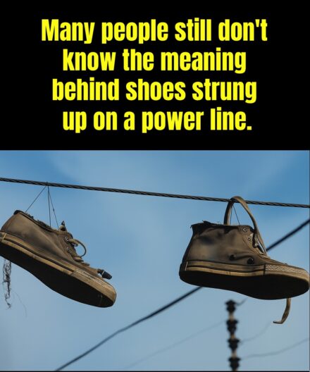 🥿 The Meaning Behind Shoes Hanging on Power Lines – What Does It Really Mean? ⚡🧵
