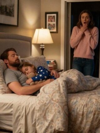 Every Morning, My Eight-Year-Old Said Her Bed Felt “Too Small.” When I Checked the Camera One Night, I Finally Understood Why.