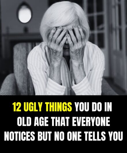 New 12 nasty things you do in old age that everyone notices, but no one dares to tell you