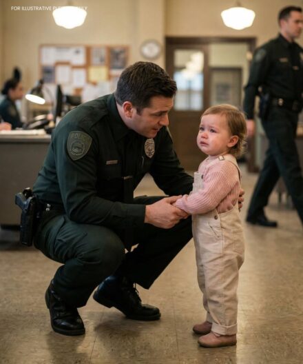 A little girl walked into a police station to confess to a terrible crime but what she said left the officer completely stunned. That afternoon, a small family arrived at the station: a mother, a father, and their daughter, barely two years old. The child’s face was red from crying, her eyes swollen with tears. She clung to her parents, clearly distressed. The adults looked just as anxious, exchanging worried glances as if they didn’t quite know what to do next.  “Could we speak with a police officer?” the father asked the receptionist quietly.  The receptionist blinked, confused. “I’m sorry—may I ask why?”  The man exhaled awkwardly and lowered his voice. “Our daughter has been crying nonstop for days. We can’t calm her. She keeps saying she needs to confess something to the police. She won’t eat, won’t sleep, and she won’t explain much more than that. I know this sounds ridiculous, and I’m truly embarrassed… but could an officer spare just a moment?”  A nearby sergeant overheard and walked over. He crouched down to the child’s eye level.  “I have a couple of minutes,” he said gently. “How can I help?”  The father looked relieved. “Thank you. Sweetheart, this is the police officer. You can tell him now.” The little girl studied the uniform closely, sniffling. “Are you really a policeman?” she asked through tears.  “Yes,” he smiled kindly. “See my uniform? That’s how you know.”  She nodded, took a shaky breath, and whispered, “I… I committed a cri:me.”  The officer kept his voice calm. “Alright. You can tell me. I’m listening.”  Her lip trembled. “Will you put me in jail?”  “That depends,” he said softly. “What happened?”  She burst into tears, words tumbling out between sobs.  “I hi:t my brother on the leg… really hard. Now he has a bru:ise. And he’s going to di:e. I didn’t mean to. Please don’t put me in jail…”  For a brief second, the officer froze—then his expression softened. He gently pulled her into a hug.  “Oh no, sweetheart,” he said reassuringly. “Your brother will be just fine. Nobody di:es from a bruise.” She looked up at him, eyes wide and wet. “Really?”  “Really,” he nodded. “But we don’t hit people, okay?”  “I won’t,” she sniffed.  “Do you promise?”  “I promise.”  The girl wiped her tears, leaned into her mother’s arms, and for the first time in days, her crying stopped. Peace returned to the station—along with a few quiet smiles from those who had witnessed the smallest, most heartfelt confession of the day.