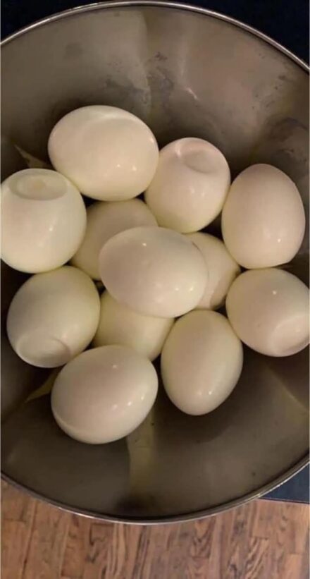 Chef’s Clever Hack for Perfectly Peeled Hard-Boiled Eggs