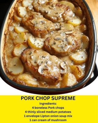 Creamy Ranch Pork Chops!!!