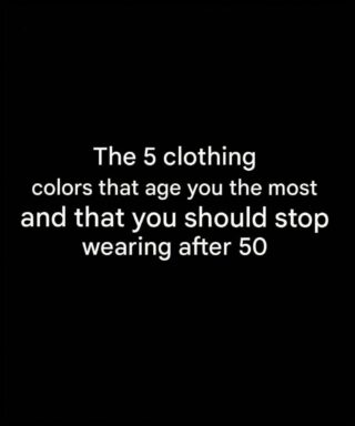 5 colors to avoid after 50: they can dull your glow