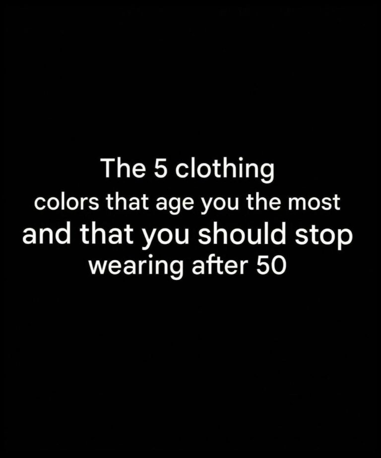 5 colors to avoid after 50: they can dull your glow