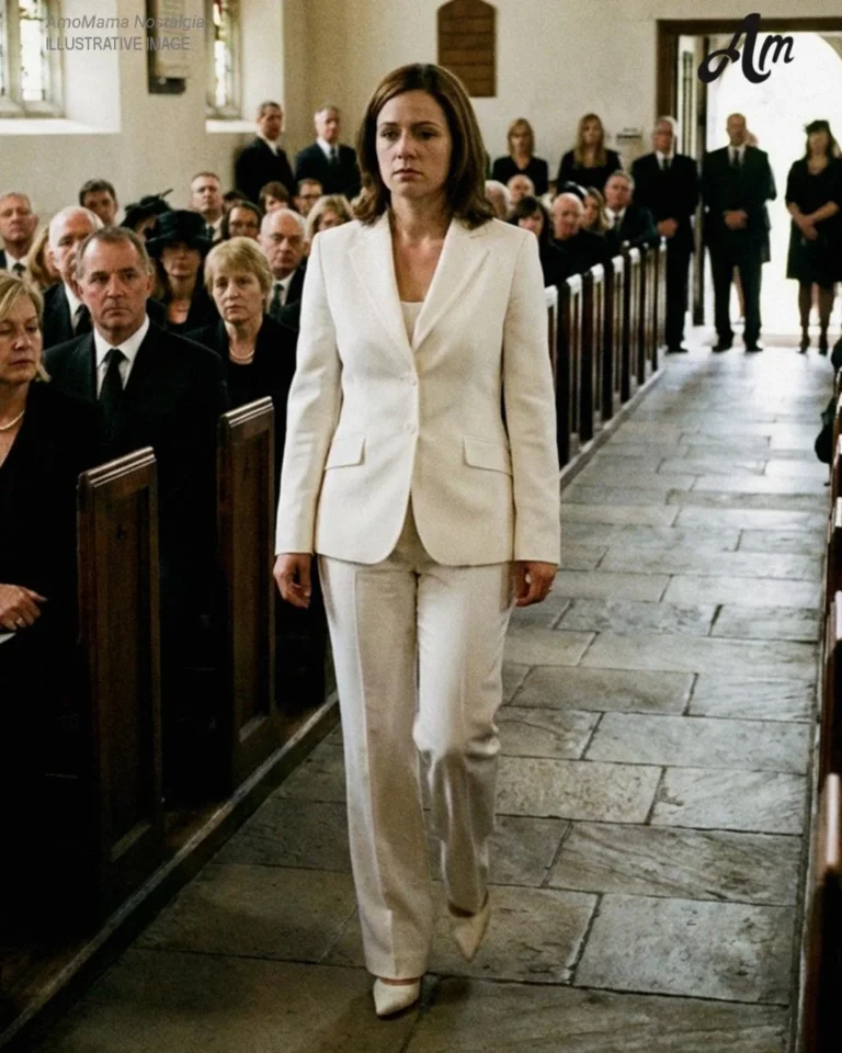 After 32 Years of Marriage, My Husband Died – at His Funeral, His Daughter Arrived in White and Said, ‘My Father Was Not Who He Pretended to Be’