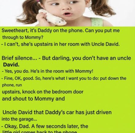 Joke of the day: Mom and Uncle David