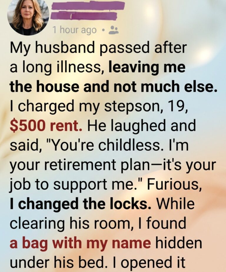 Moral After My Husband Passed Away, a Painful Family Talk Uncovered an Unexpected Comfort