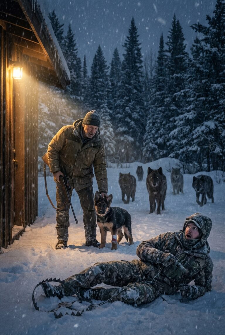 A Retired Navy Operator Followed a Cry Through a Wyoming Blizzard — and Uncovered a Trap Line Meant to Erase Evidence, Not Animals