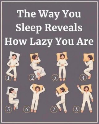 How your sleeping position reveals if you’re lazy