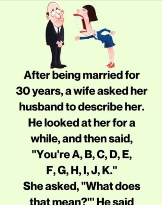 After 30 Years of Marriage, She Asked Her Husband to Describe Her… His Answer Had a Twist