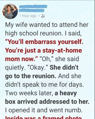 I Belittled My Wife for Being ‘Just a Stay-at-Home Mom’—Two Weeks Later, I Opened a Box and Broke Down