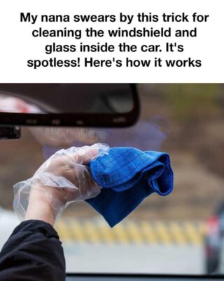 Works Like a Charm! Nana’s Simple Trick for Crystal-Clear Car Glass