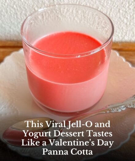 This Viral Jell-O and Yogurt Dessert Tastes Like a Poor Man’s Panna Cotta