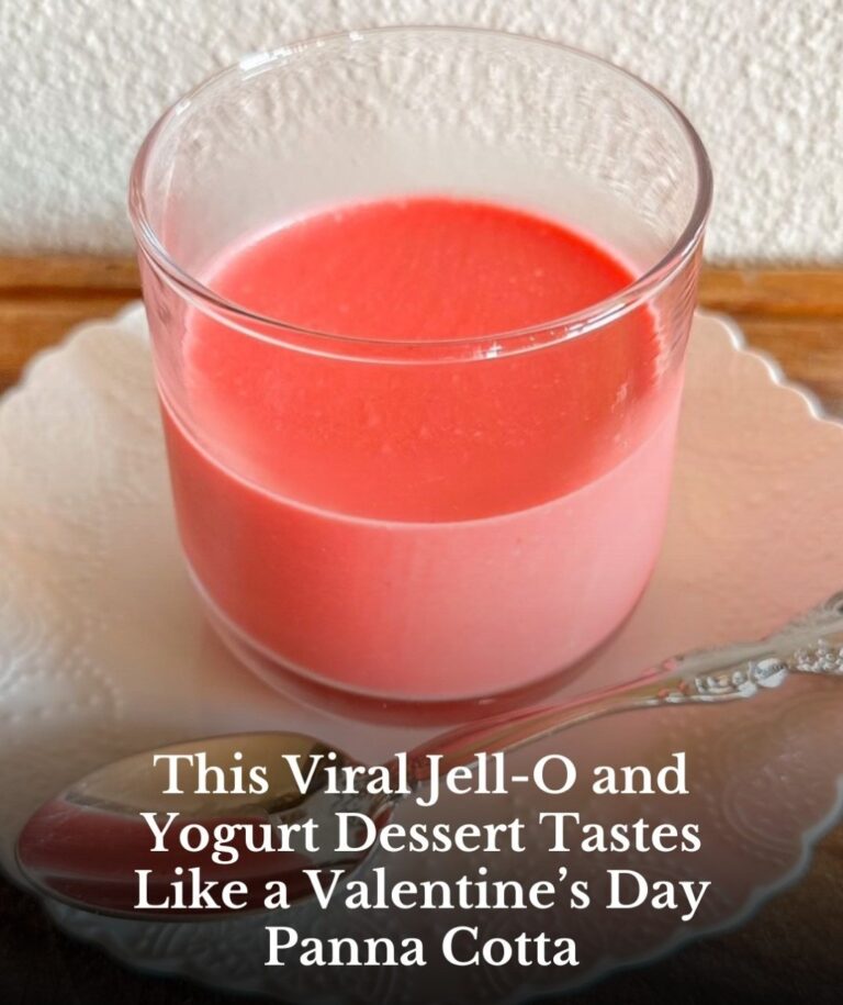 This Viral Jell-O and Yogurt Dessert Tastes Like a Poor Man’s Panna Cotta