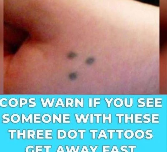 If You See Someone With These Tattoos, Call The Cops