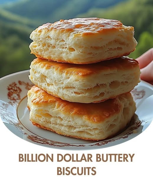 Billion Dollar Buttery Biscuits — Flaky, Golden, and Worth Every Penny!