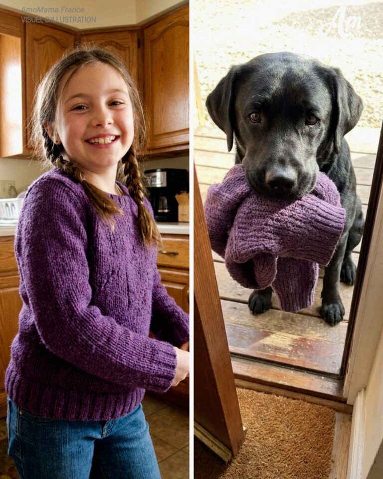 My dog ​​brought me my deceased daughter’s sweater that the police had taken, then he led me to a place that chilled me to the bone.