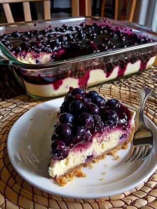 Fresh Blueberry Cheesecake