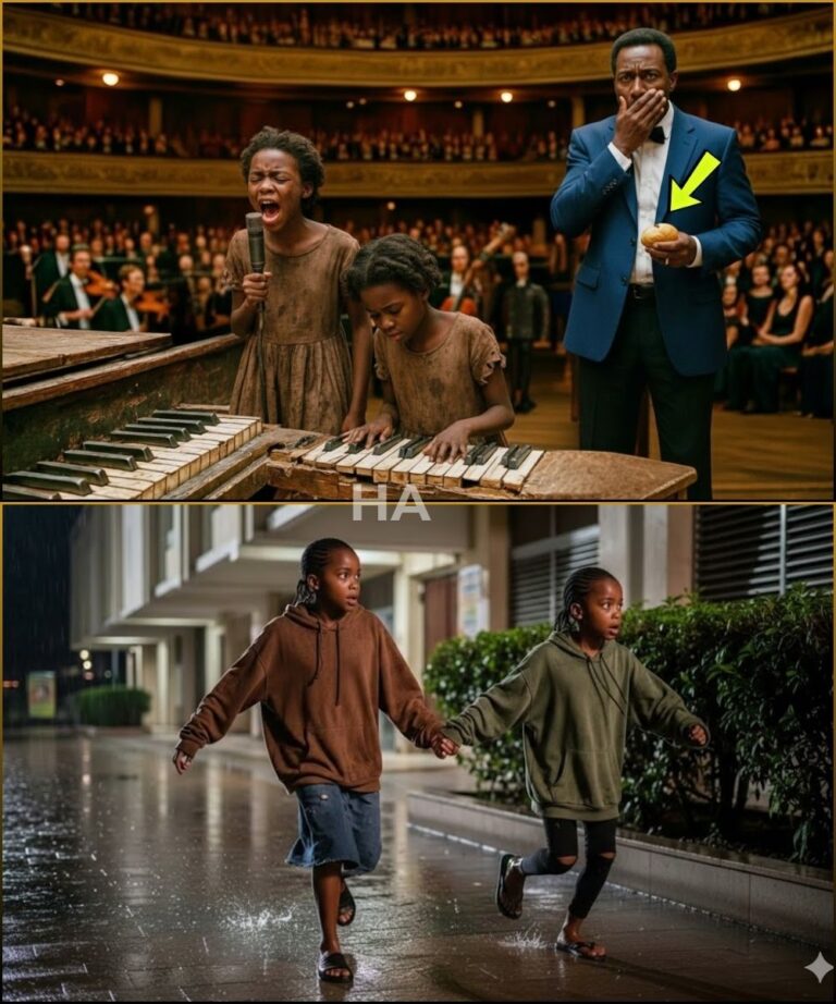 Twin Homeless Girls Asked to Sing in Exchange for a Loaf of Bread, and Everyone Laughed But When…