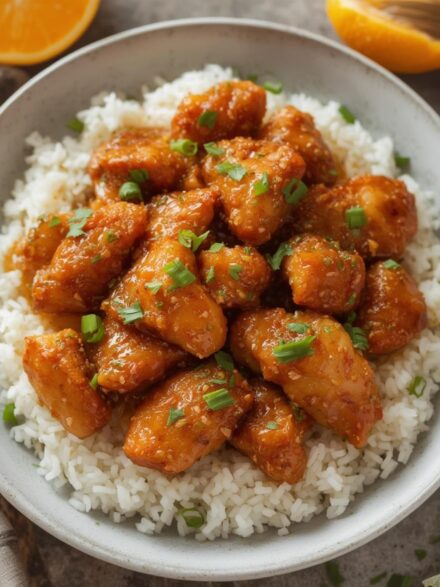 Restaurant-Style sweet and sour chicken recipe at Home