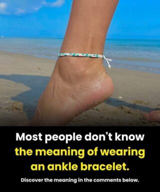 Most people don’t know the true meaning of ankle bracelets
