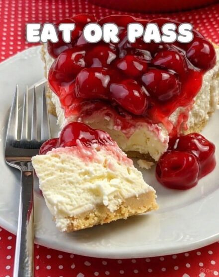 No-Bake Cherry Cheesecake