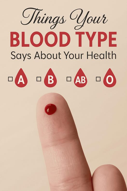 Things Your Blood Type Says About Your Health