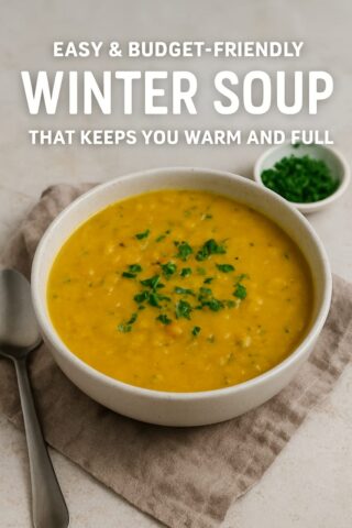 Easy & Budget-Friendly Winter Soup That Keeps You Warm and Full