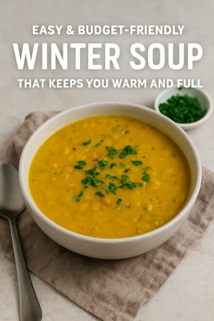 Easy & Budget-Friendly Winter Soup That Keeps You Warm and Full