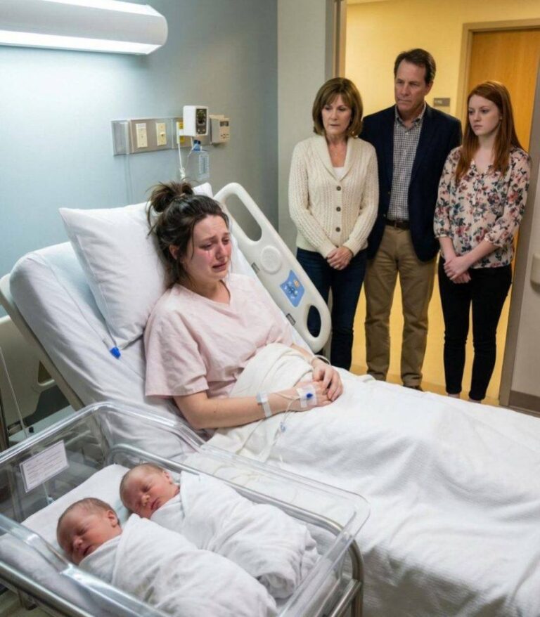My parents refused to watch my twins during my emergency surgery, calling me a “burden” because they had Tay:lor Sw:ift tickets with my sister. From my hospital bed, I hired a nanny, cut them off—and two weeks later, they showed up at my door.