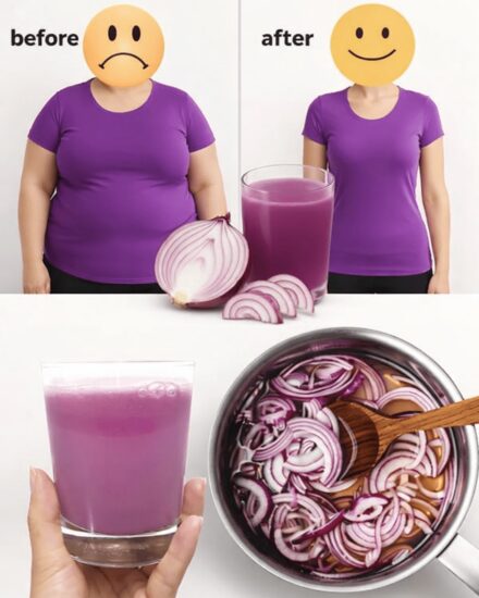 Purple onion drink
