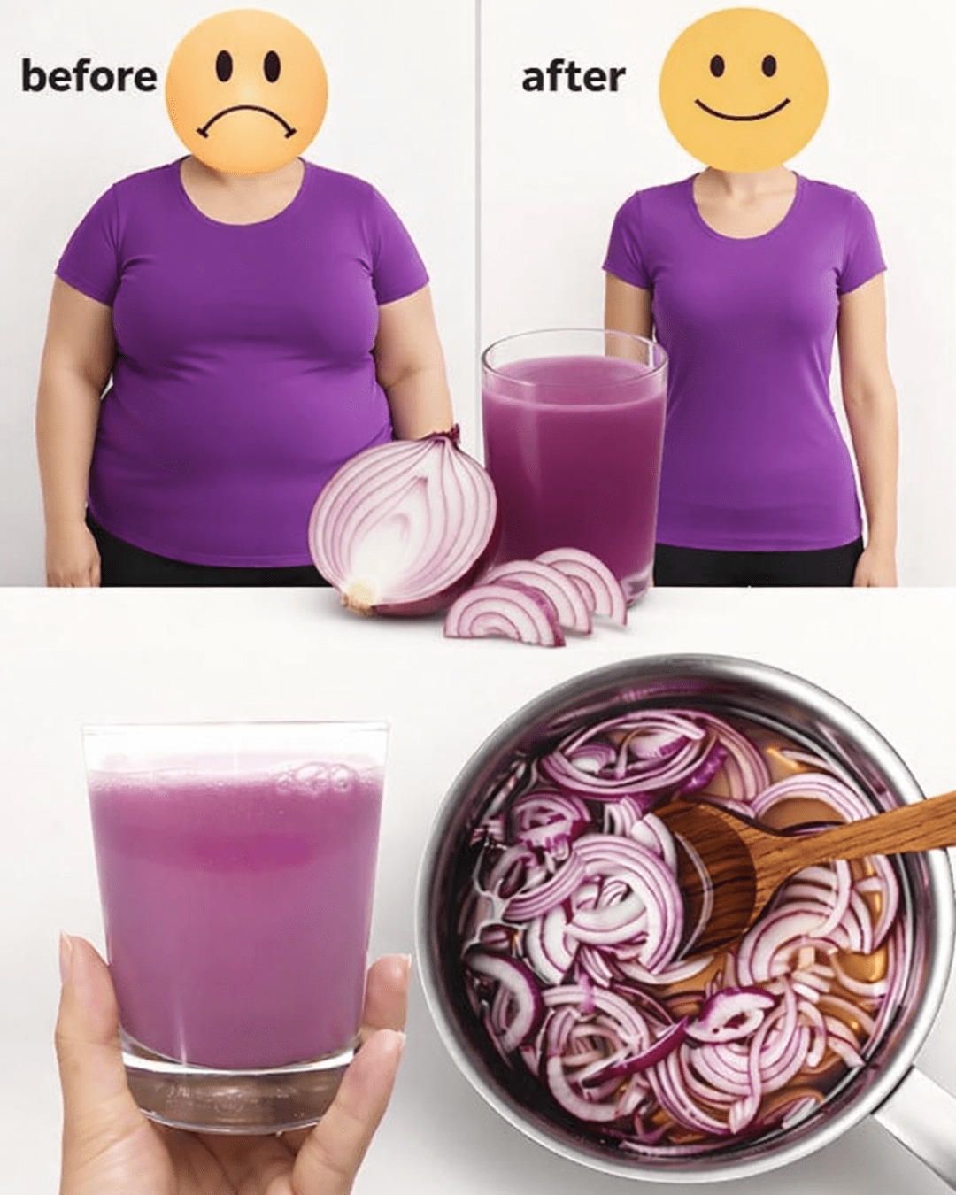 Purple onion drink