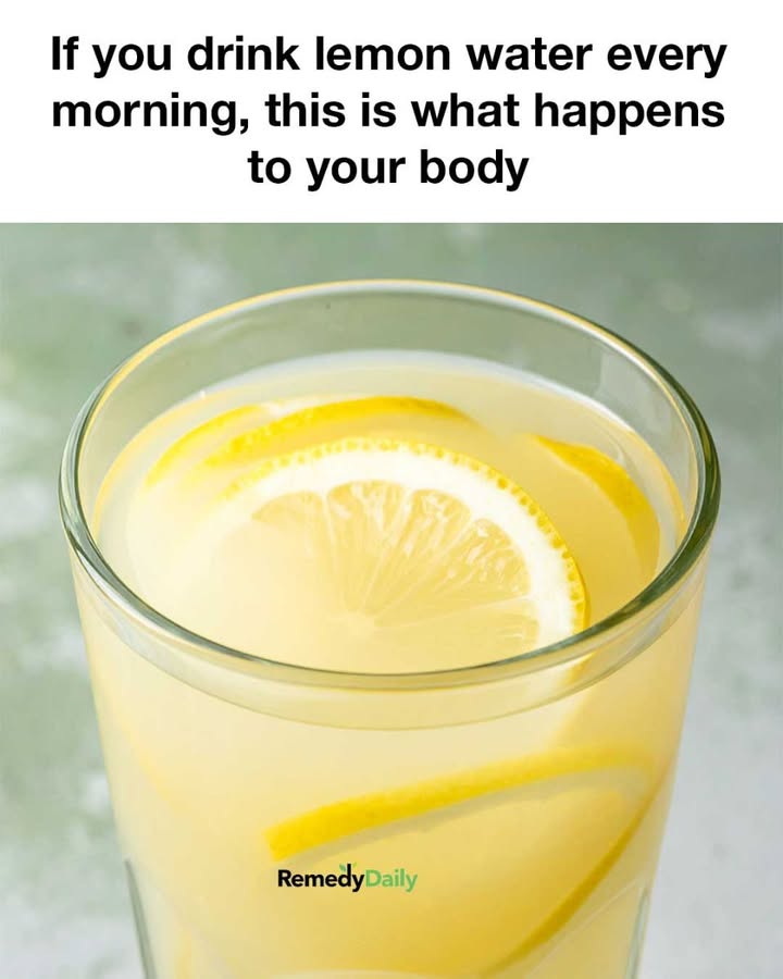 If you drink lemon water every morning, this is what happens to your body