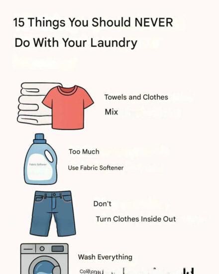 15 things you should NEVER do with your laundry