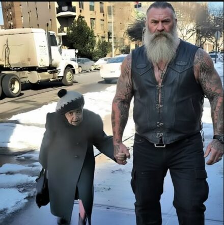 87-Year-Old Woman Fired Her Home Care Nurse And Hired A Tattooed Biker Instead