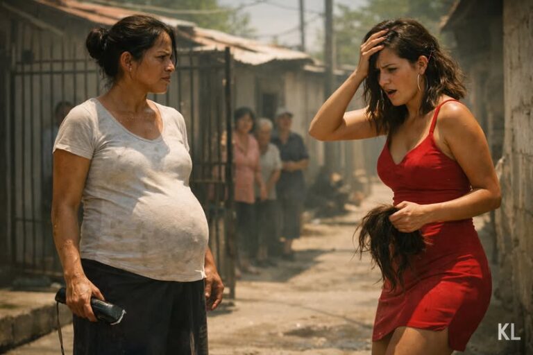 The mistress arrived at the house to cause a scene with the wife, but what the wife did next left the mistress in shock…