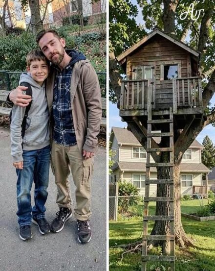 My Eight-Year-Old Kept Vanishing in His Treehouse for Hours – Until I Heard a Voice That Sounded Like My Late Husband