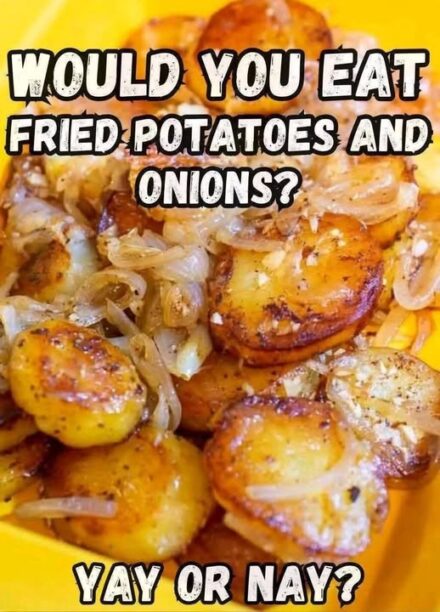 Fried Potato With Onion