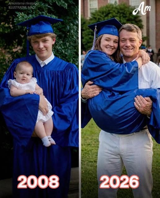 My Dad Raised Me Alone After My Birth Mother Left Me in His Bike Basket at 3 Months Old – 18 Years Later She Showed up at My Graduation