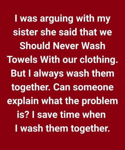 The Truth About Washing Towels and Clothes Together