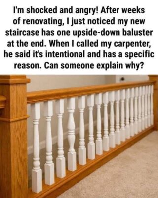 What It Means When a House Has One Upside-Down Baluster