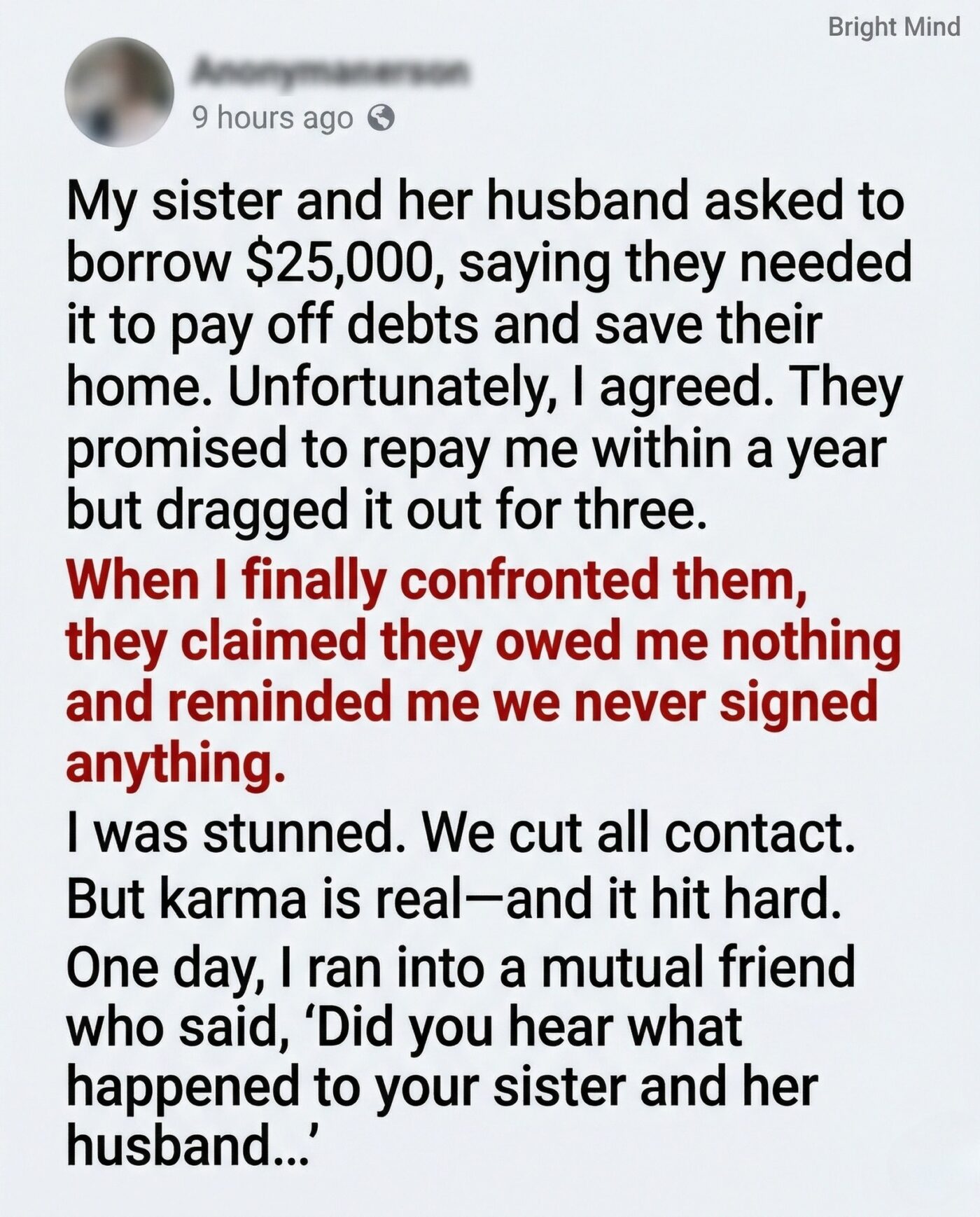 My Sister Refused to Repay a Massive Loan — What Happened Next Was Karma