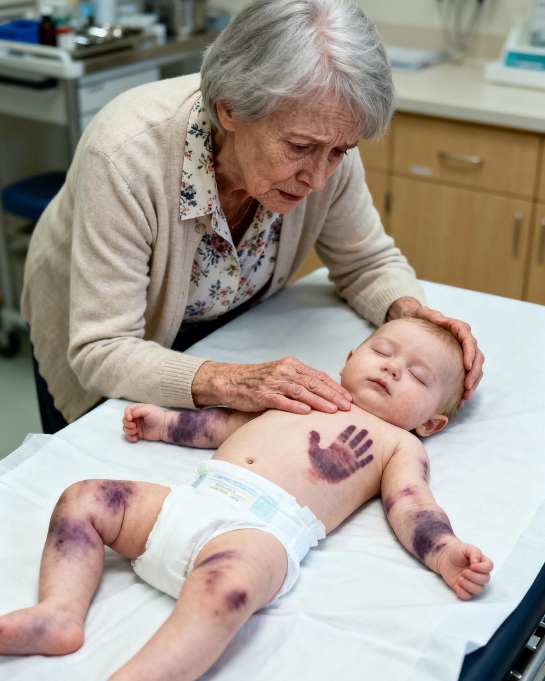 My son and his wife asked me to watch their two-month-old baby while they went shopping. But no matter how much I held him or tried to calm him down, he wouldn’t stop crying inconsolably – Daily Stories