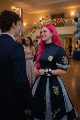My Daughter Wore a Dress Made From Her Late Father’s Memory — What Happened That Night Left Everyone Speechless