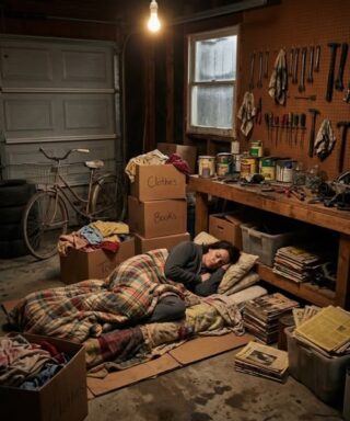 “Stay in the garage.” – My husband chose his mother’s comfort over me. I agreed, but on one condition