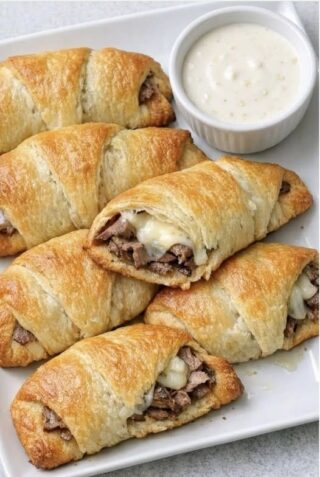 French Dip Crescents
