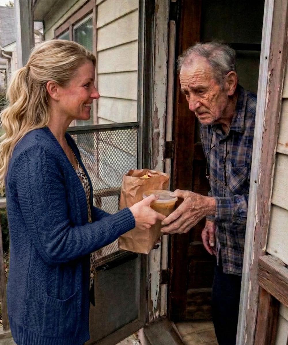 I Spent Years Cooking Dinner for the Loneliest, Meanest 80-Year-Old Man on My Street – As He Passed Away, His Will Left Me and His 3 Children Speechless