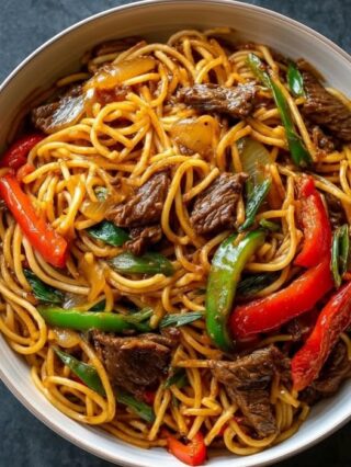 Hoisin Beef Noodles
