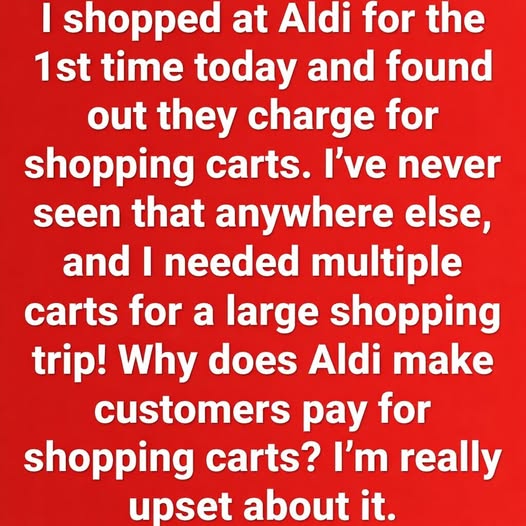The Hidden Reason Aldi Makes You Insert a Coin Before Shopping Will Change How You See Every Cart